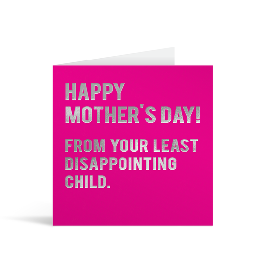 Child Mday Funny Mother's Day Card