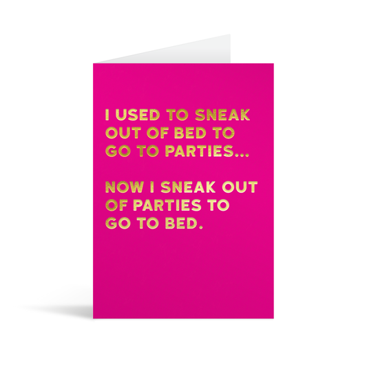 Parties Greetings Card