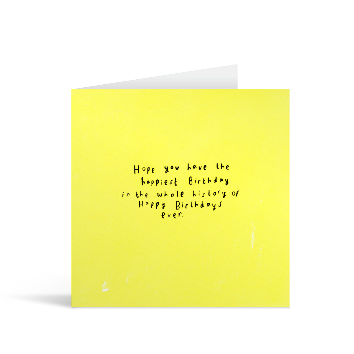 Happiest Birthday In History Birthday Card