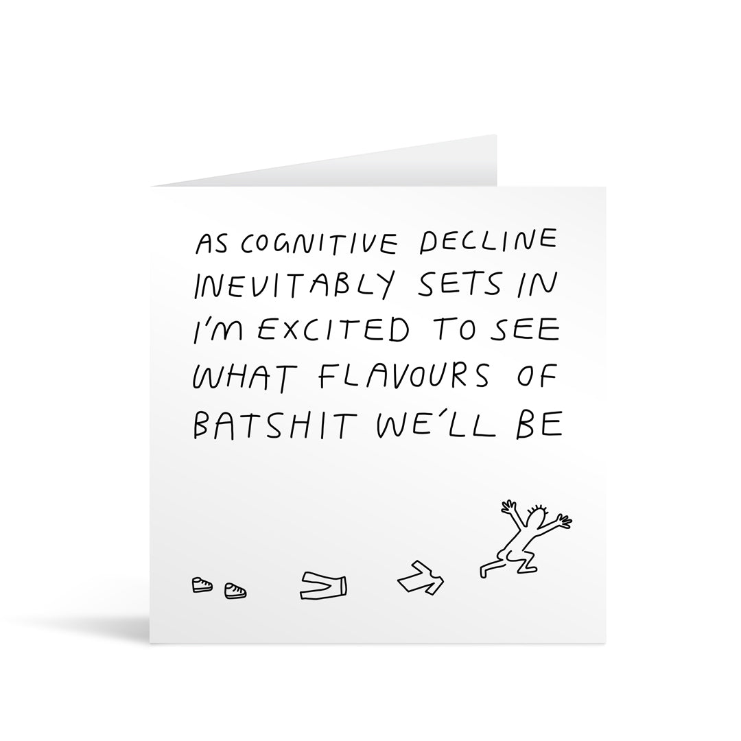 Cognitive Decline Greeting Card