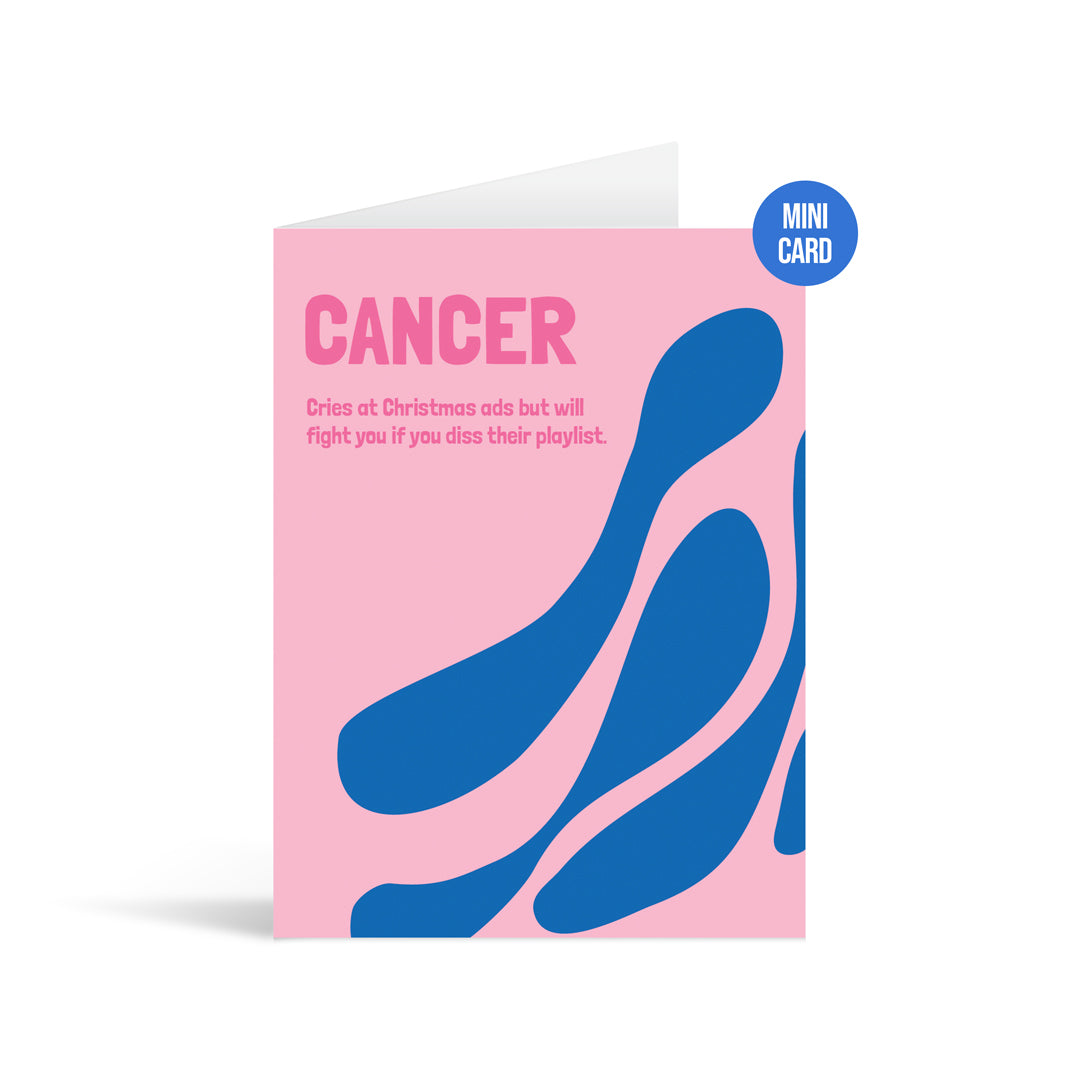 Cancer Zodiac Greeting Card