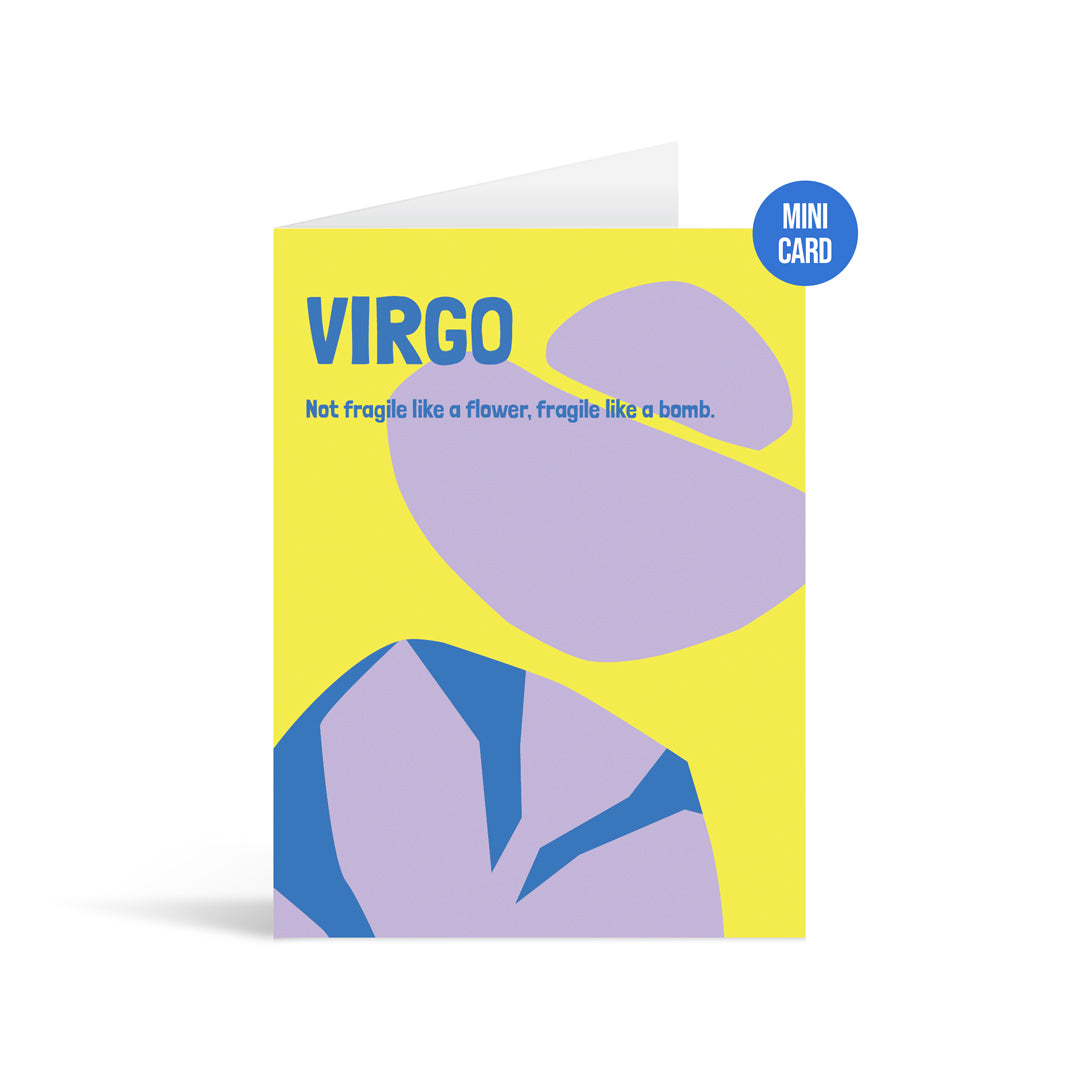 Virgo Zodiac Greeting Card