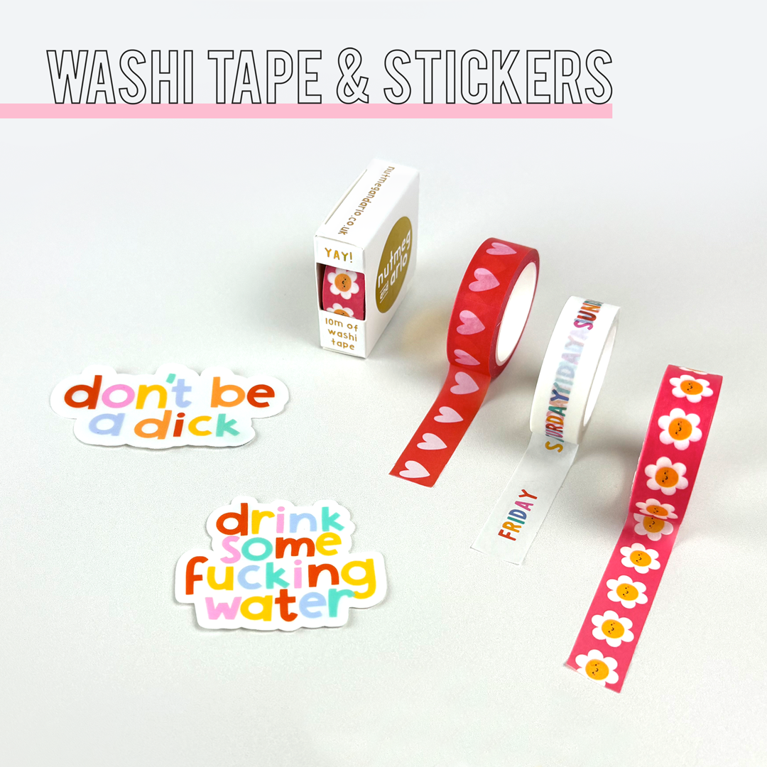 Washi Tape & Stickers