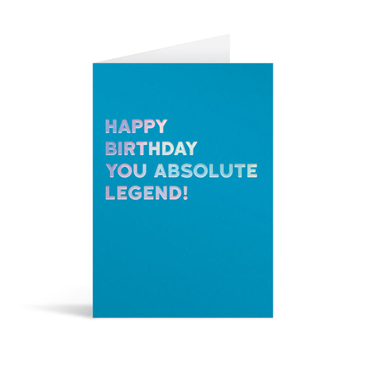 Birthday Legend Greetings Card