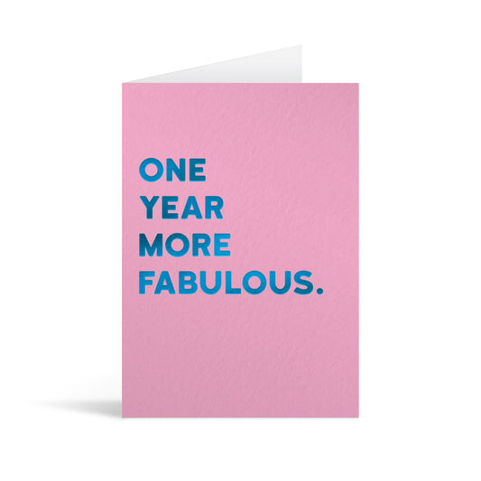 More Fabulous Greetings Card
