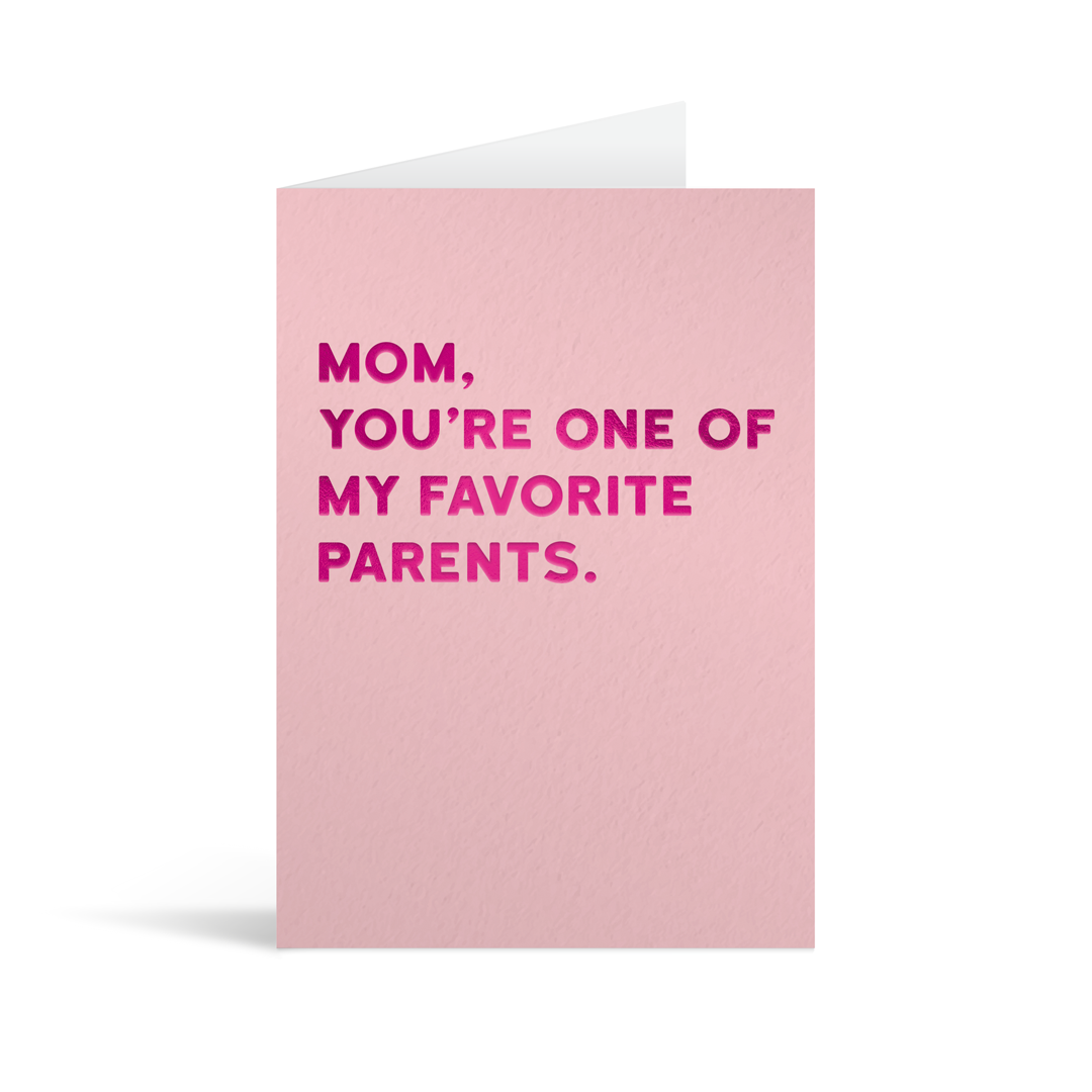 Mom Favorite / Mum Favourite Card