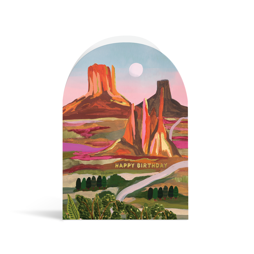 Monument Valley Greeting Card