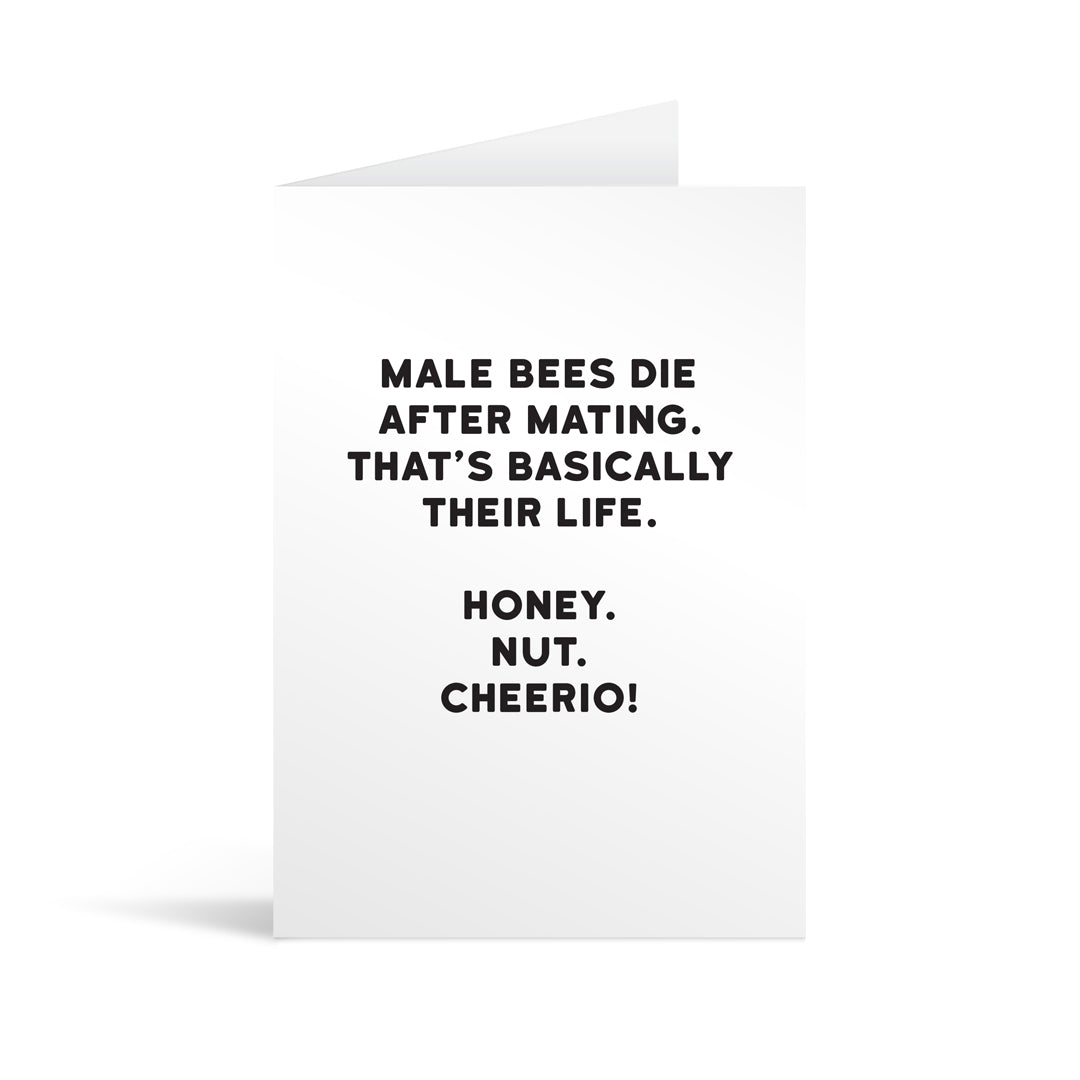 Cheerio Greeting Card