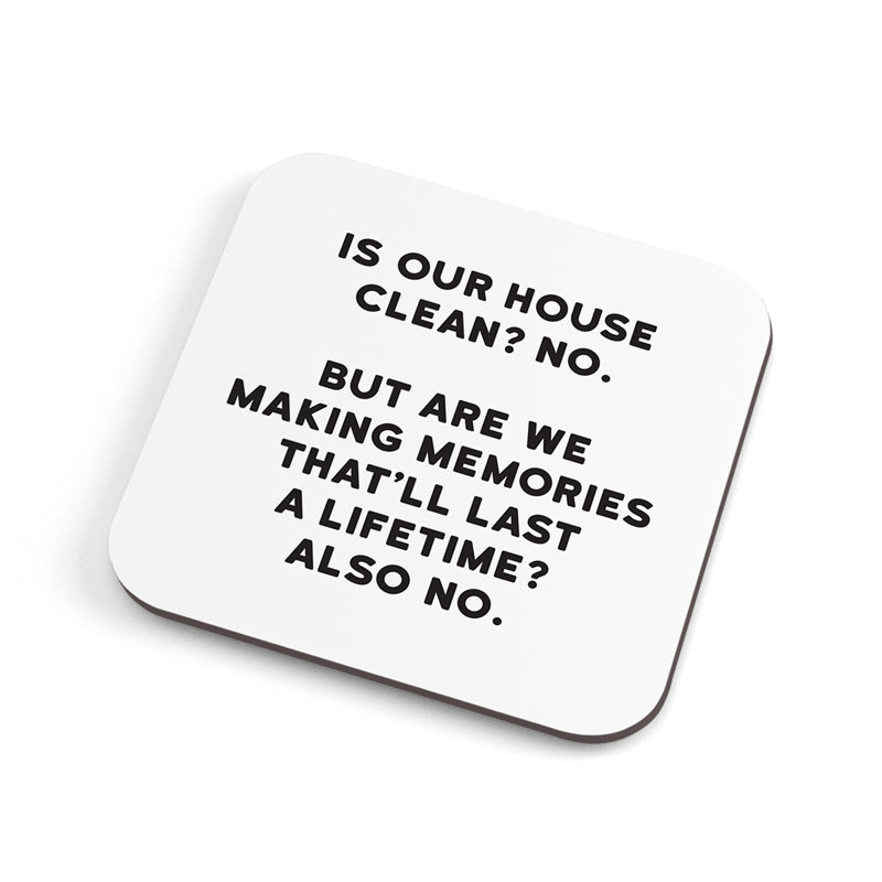 Cleaned Coaster