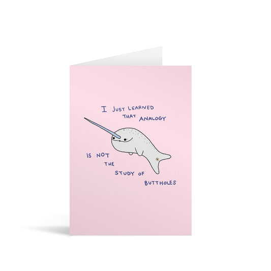 Analogy Greeting Card