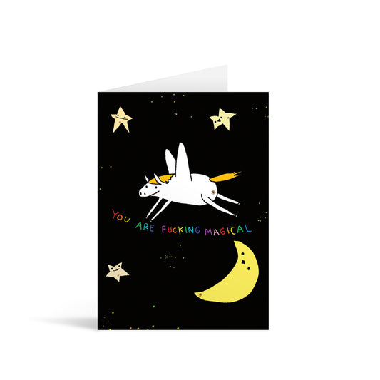Fucking Magical Greeting Card