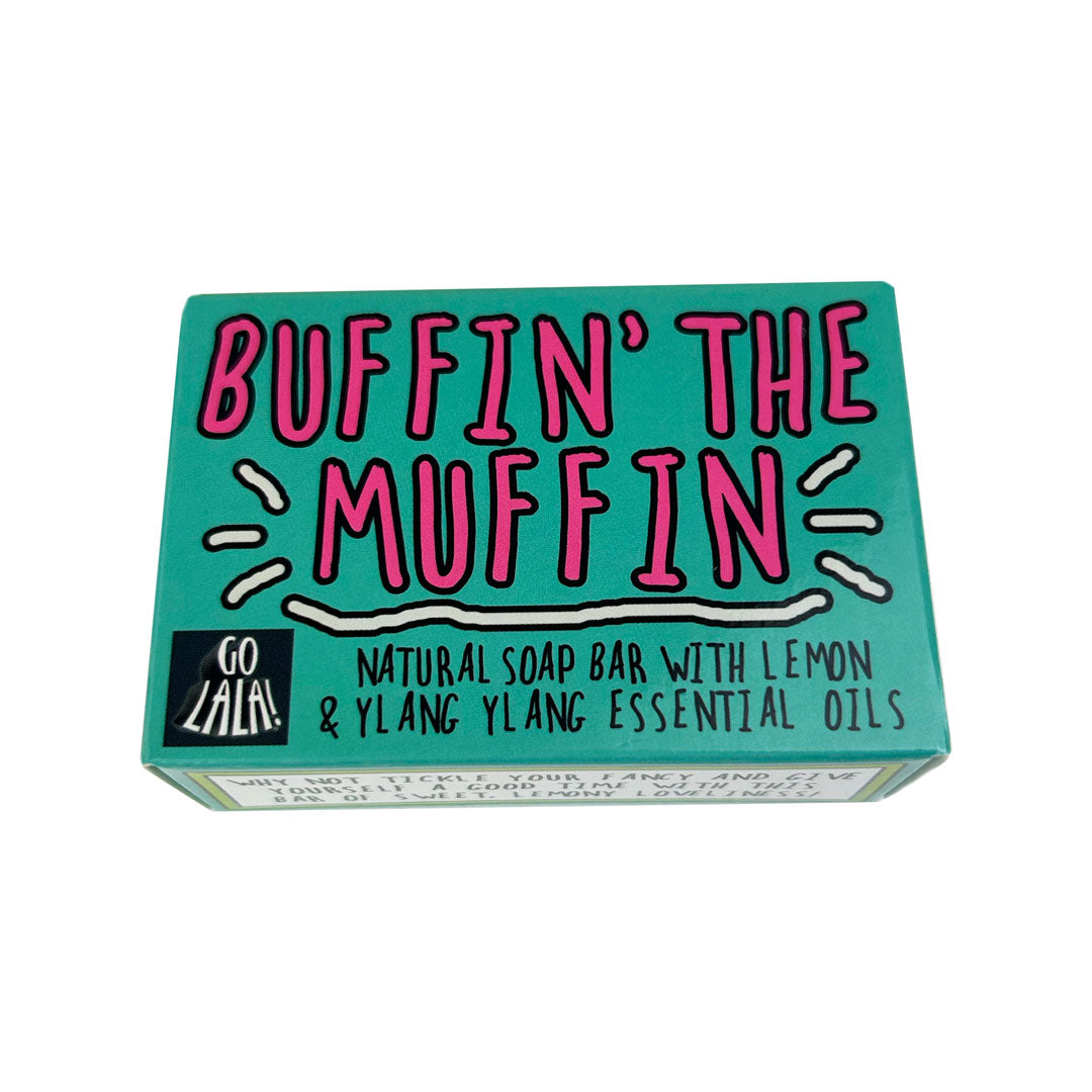 Buffin' the Muffin Soap Bar
