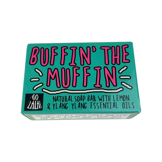 Buffin' the Muffin Soap Bar