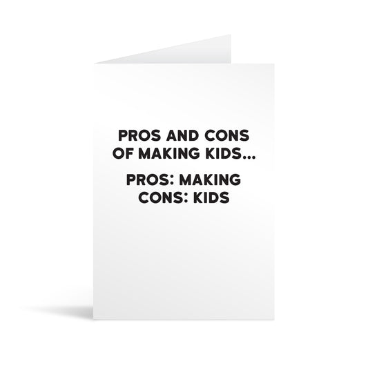 Making Kids Greeting Card