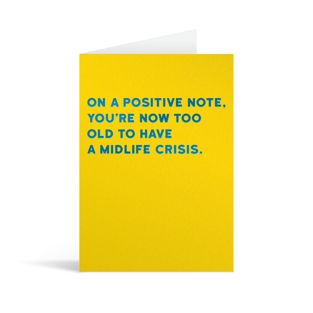 Positive Greeting Card